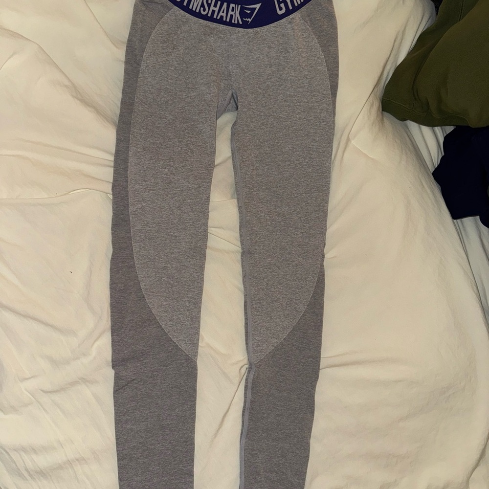 Gymshark Gray Leggings Athletic Stretch Fit